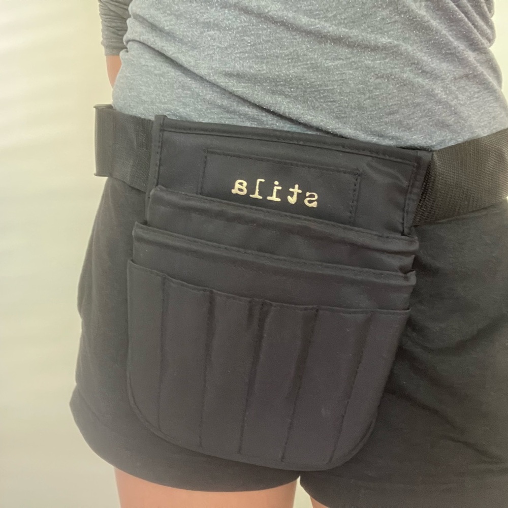 Stila Black Makeup Brush Belt